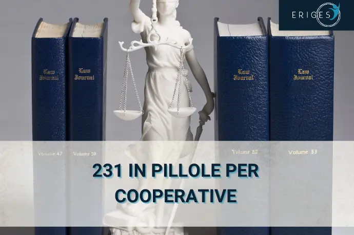 231 in pillole per lavoratori di cooperativa
