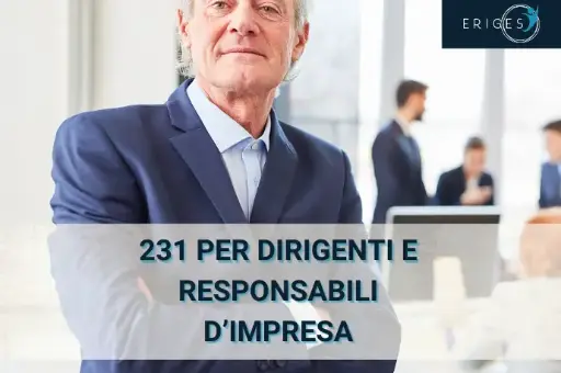 [231/01.DIR] Corso 231 per dirigenti e responsabili d'impresa